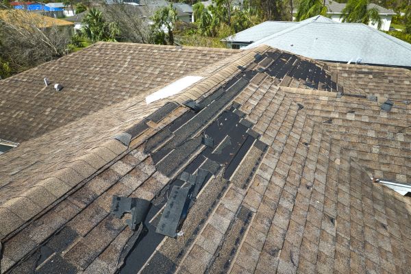 Roof Wind Damage Repair in Suwanee