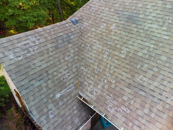 Roof Hail Inspection in Suwanee