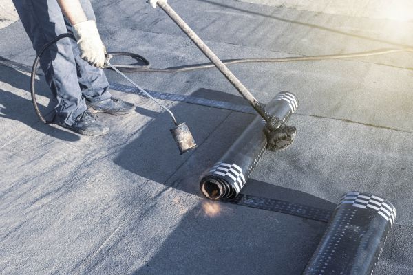 Rolled Roofing Installation in Suwanee