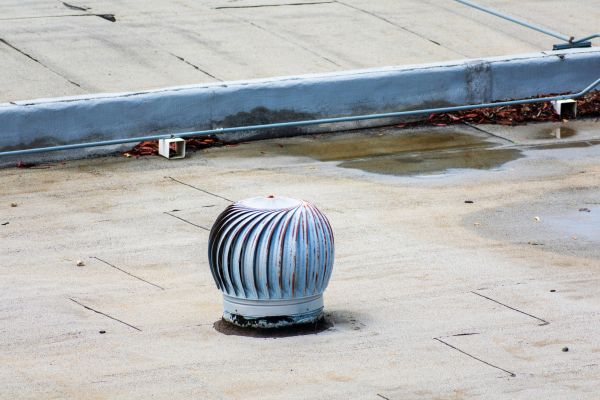 Flat Roof Vent Installation in Suwanee